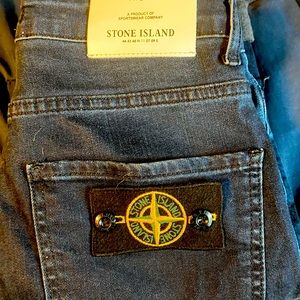 Stone island unisex jeans dark blue